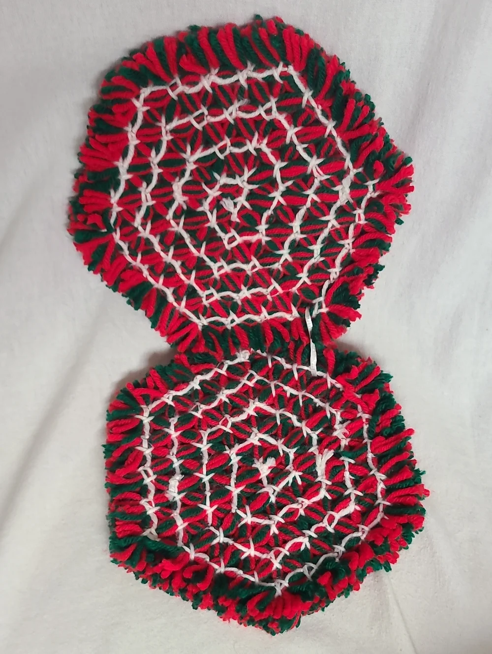 Crocheted Hexagon Pot Holders